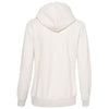 J. America Women's Oatmeal Shore French Terry Lace Scuba Hoodie