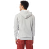 Alternative Apparel Men's Heather Grey Eco Cozy Fleece Pullover Hooded Sweatshirt