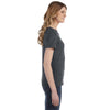 Gildan Women's Heather Dark Grey Lightweight T-Shirt