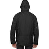 North End Men's Black Caprice 3-In-1 Jacket with Soft Shell Liner