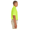 Core 365 Men's Safety Yellow Origin Performance Pique Polo with Pocket