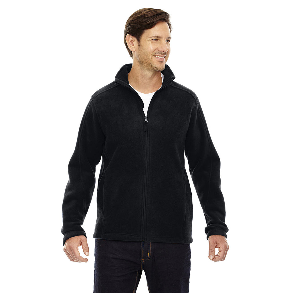 Core 365 Men's Black Journey Fleece Jacket