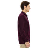 Core 365 Men's Burgundy Pinnacle Performance Long-Sleeve Pique Polo