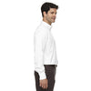 Core 365 Men's White Operate Long-Sleeve Twill Shirt