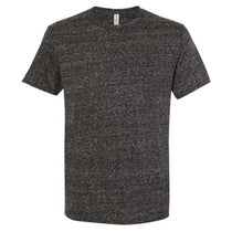 Jerzees Men's Black Ink Snow Heather Jersey Crew T-Shirt