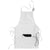 Edwards White 3-Pocket Bib Apron