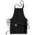 Edwards Black 3-Pocket Bib Apron