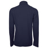 Charles River Men's Navy Waffle Quarter Zip Pullover