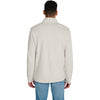 Charles River Men's Ivory Hudson Quarter Zip Pullover