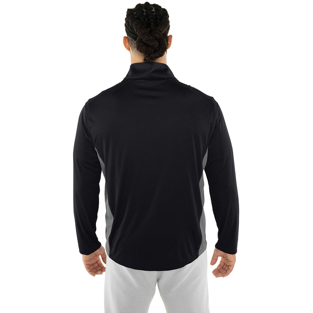 Charles River Men's Black Horizon Quarter Zip Pullover