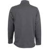 Charles River Men's Charcoal Heather Stealth Zip Pullover