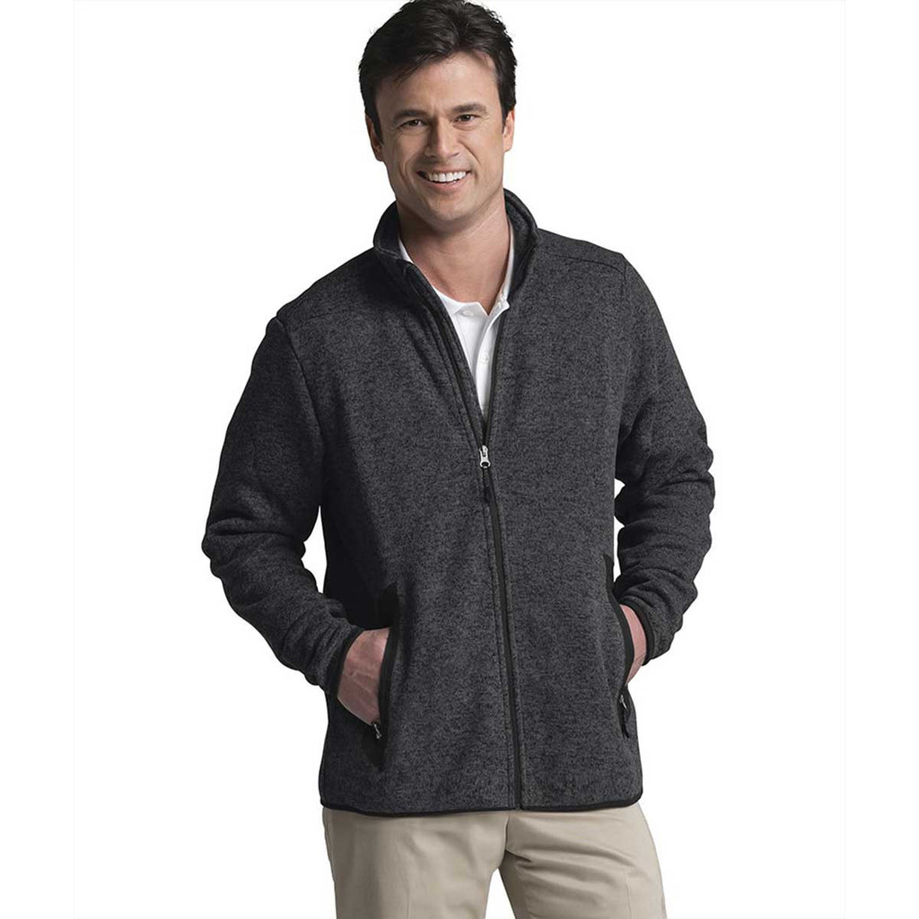 Charles River Men's Red Stealth Zip Pullover