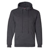 Bayside Men's Charcoal Heather USA-Made Hooded Sweatshirt