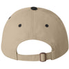 Sportsman Khaki/Black Heavy Brushed Twill Cap