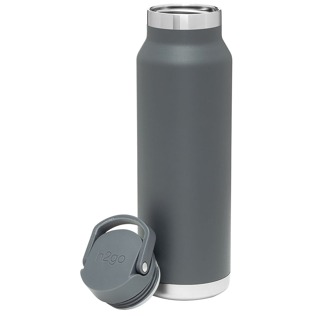 H2Go Matte Slate 25 oz Voyager Bottle