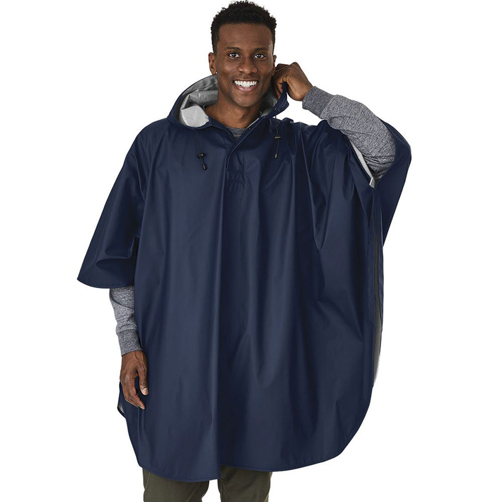 Charles River Men's Navy Pacific Poncho