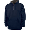 Charles River Men's Navy Tradesman Quarter Zip Sweatshirt