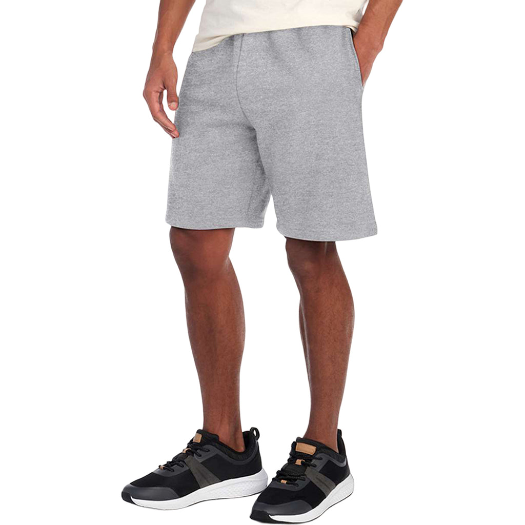 Jerzees Men's Athletic Heather Nublend Fleece Shorts