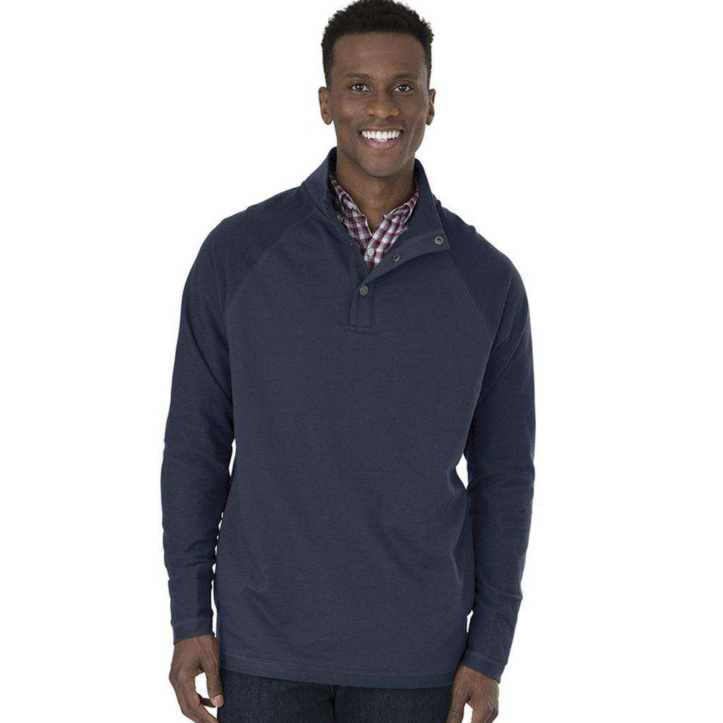 Charles River Men's Navy Falmouth Pullover