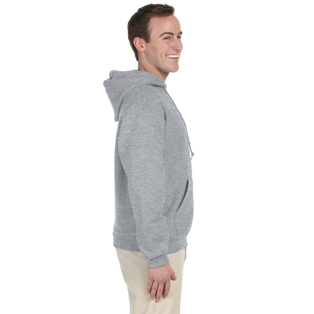 Jerzees Men's Athletic Heather 8 Oz. Nublend Fleece Pullover Hood