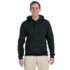 Jerzees Men's Black 8 Oz. Nublend Fleece Pullover Hood