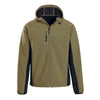 Landway Men's Olive/Black Mckinley Hooded Soft-Shell Jacket