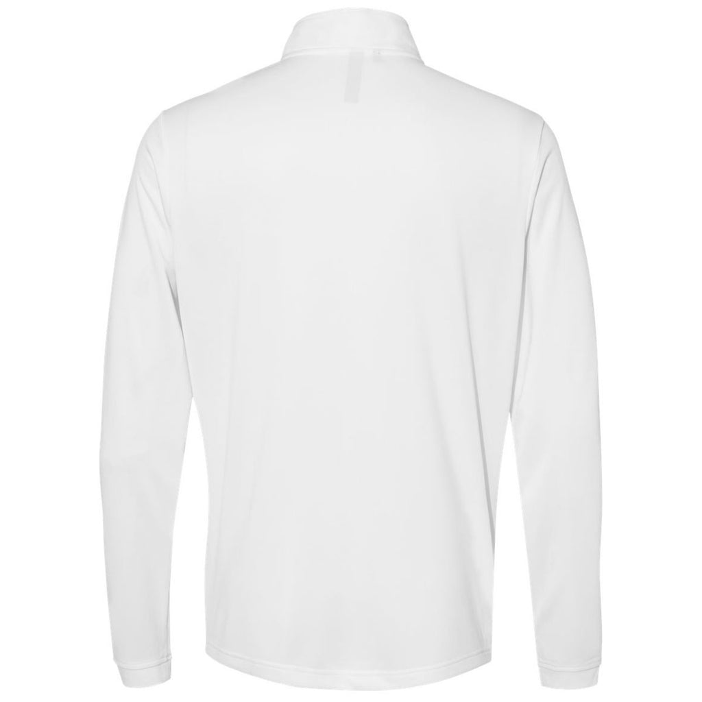 adidas Men's White Lightweight Quarter Zip