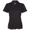 adidas Women's Black Melange Sport Polo