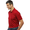 Adidas Men's Power Red Basic Sport Polo