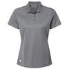 Adidas Women's Grey Three Basic Sport Polo