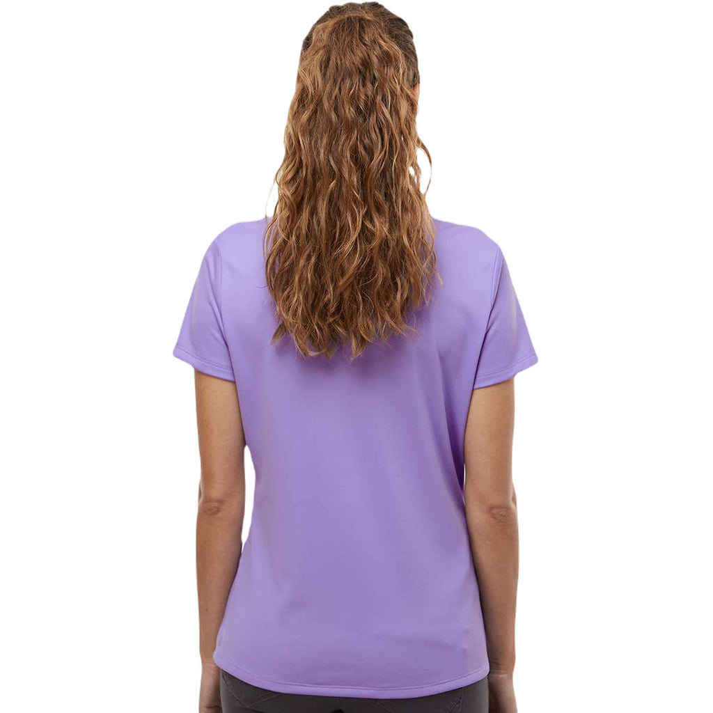 Adidas Women's Light Flash Purple Basic Sport Polo