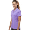 Adidas Women's Light Flash Purple Basic Sport Polo