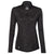 adidas Women's Black Melange Lightweight Quarter Zip