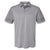 adidas Men's Grey Three/Grey Five Striped Sleeve Sport Shirt