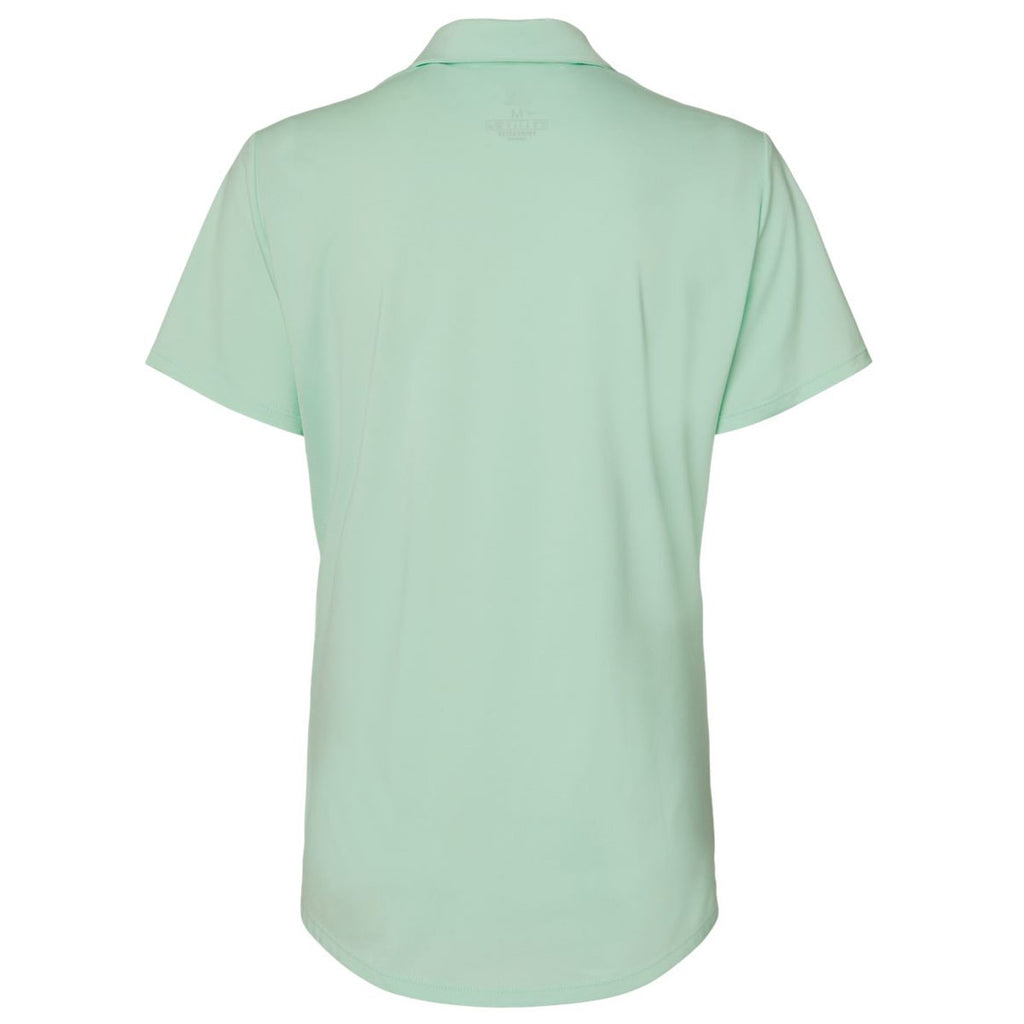 Adidas Women's Clear Mint Ultimate Solid Polo