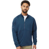 Adidas Men's Crew Navy Quarter Zip Pullover