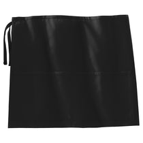 Port Authority Black Easy Care Half Bistro Apron with Stain Release