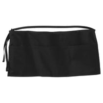 Port Authority Black Easy Care Reversible Waist Apron with Stain Release
