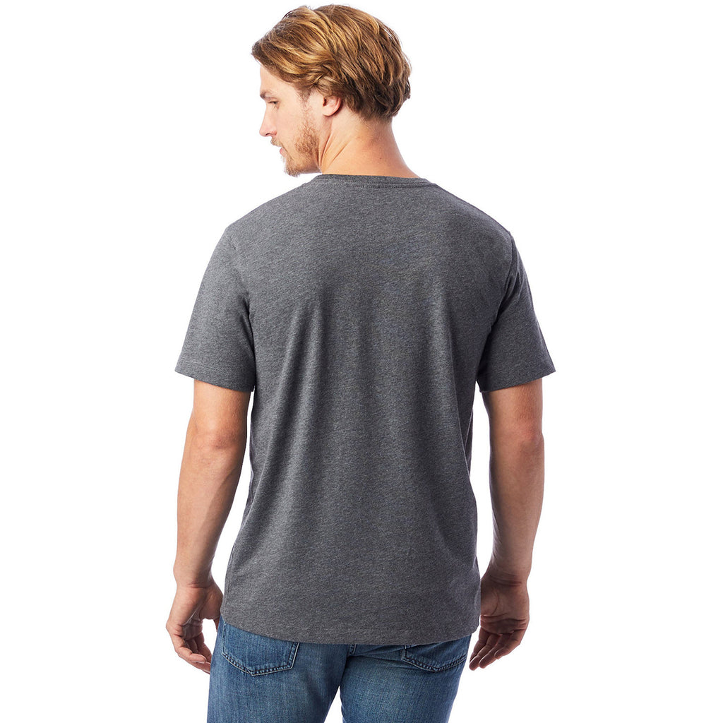 Alternative Apparel Unisex Dark Heather Grey Go-To T-Shirt