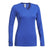 Expert Women's Royal V-Neck Long Sleeve Tee