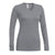 Expert Women's Steel V-Neck Long Sleeve Tee