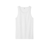 Allmade Unisex Bright White Tri-Blend Tank