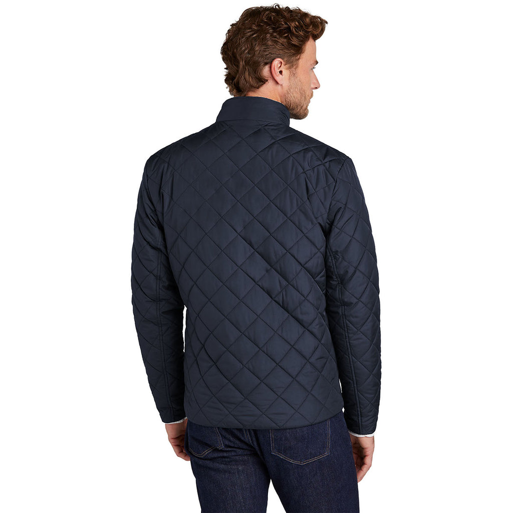 Brooks Brothers Men's Night Navy Quilted Jacket