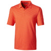 Cutter & Buck Men's College Orange Tall Forge Polo Pencil Stripe