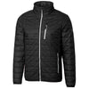 Cutter & Buck Men's Black Tall Rainier Jacket