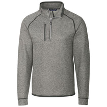 Cutter & Buck Men's Polished Heather Tall Mainsail Half Zip