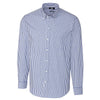 Cutter & Buck Men's Tour Blue Tall Long Sleeve Epic Easy Care Stretch Gingham Shirt