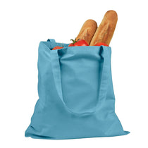 BAGedge Sky Blue 6 oz Canvas Promo Tote