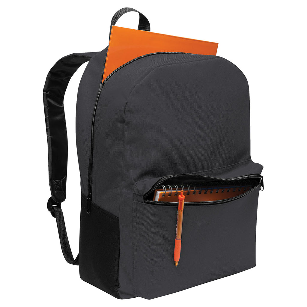 Port Authority Dark Charcoal Value Backpack