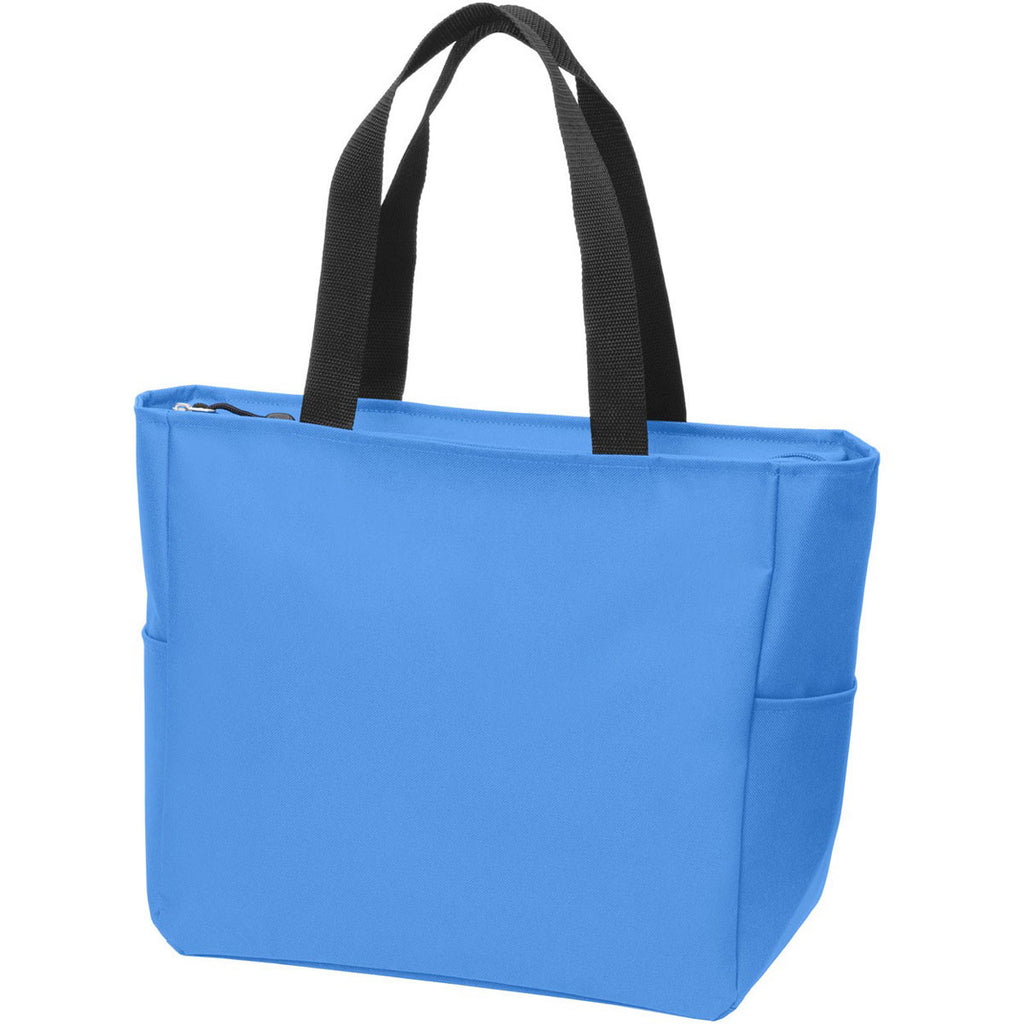 Port Authority Marina Blue Essential Zip Tote